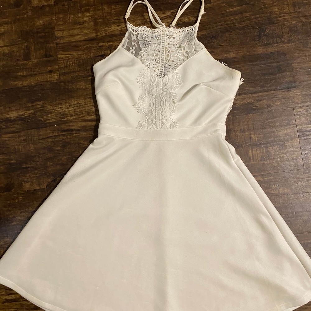 White dress
